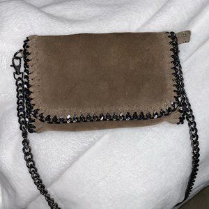 Suede Crossbody Purse